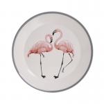 Flamingós tányér kicsi